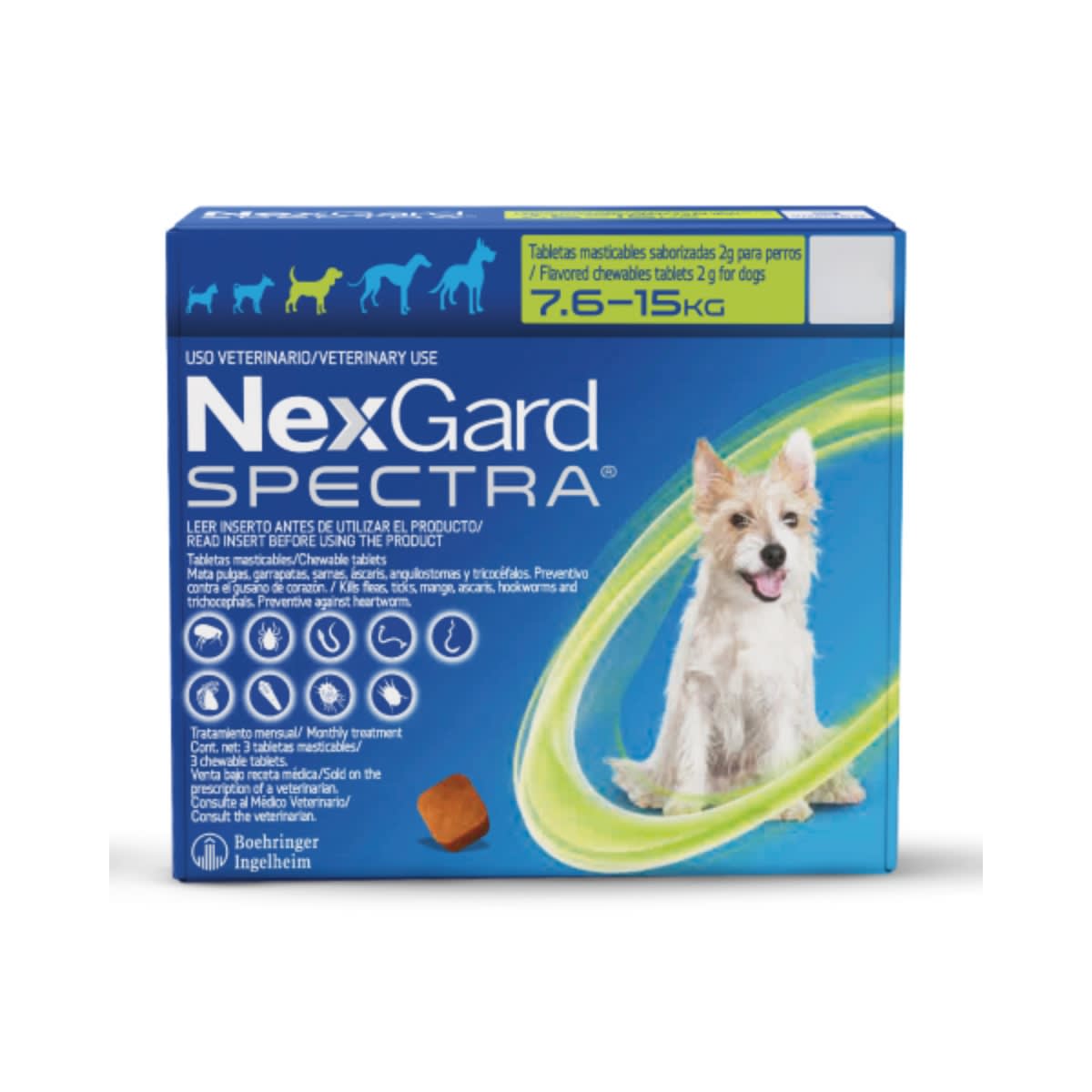 Antipulgas Nexgard Spectra Perros3