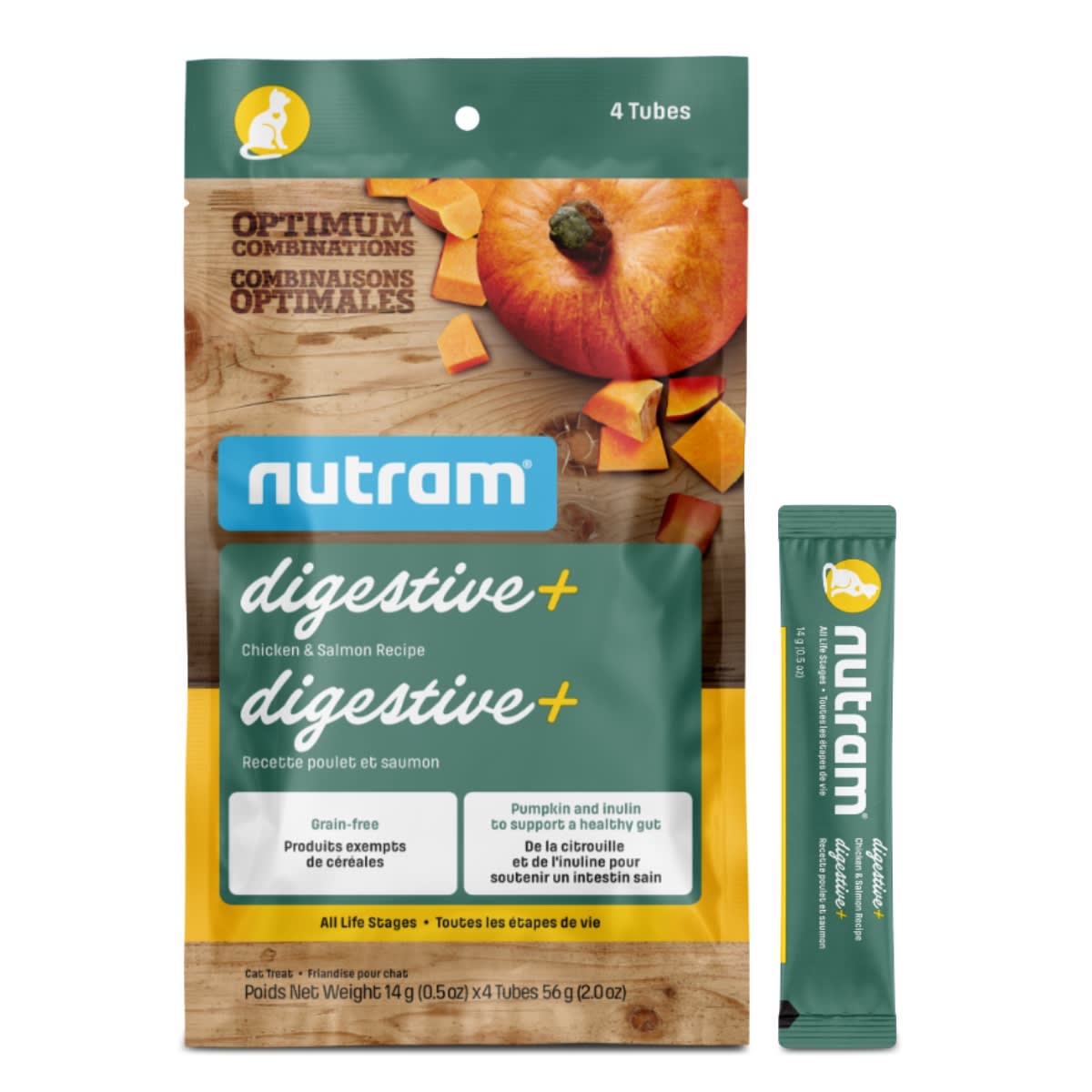 NUTRAM OC DIGESTIVE+ CAT TREATS 56 G1
