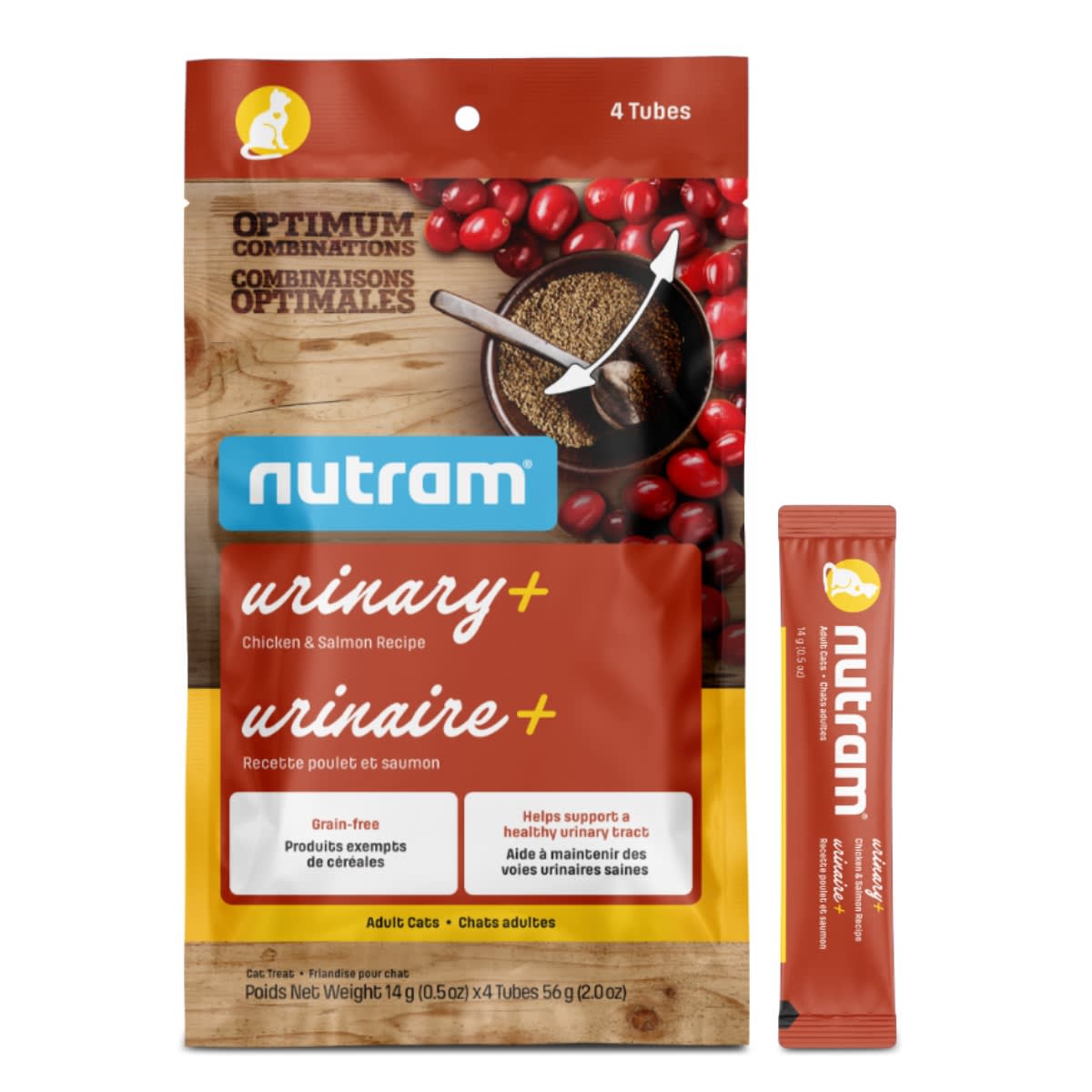 NUTRAM OC URINARY+ CAT TREATS 56 G1