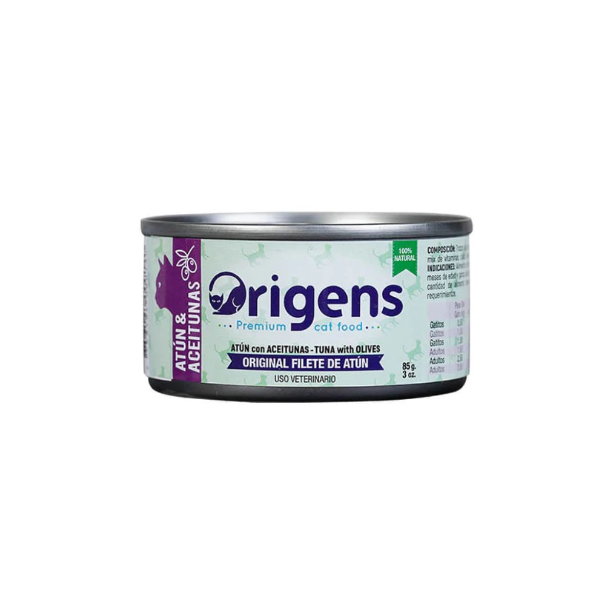 Origens Filete de Atun con Aceituna lata 85 g1
