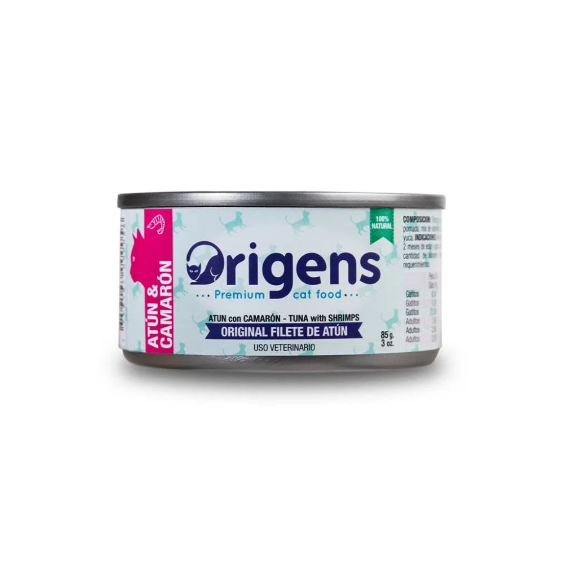 Origens Filete de Atun con Camarón lata 85 g1