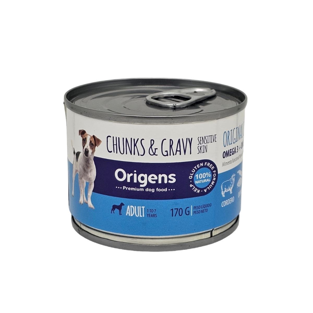 Origens original cordero perro adulto piel sensible lata1