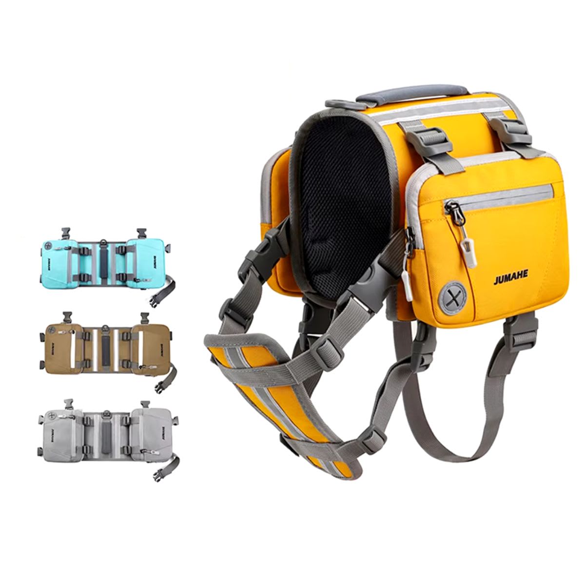 PECHERA MOCHILA GRANDE CON DOBLE BOLSO1