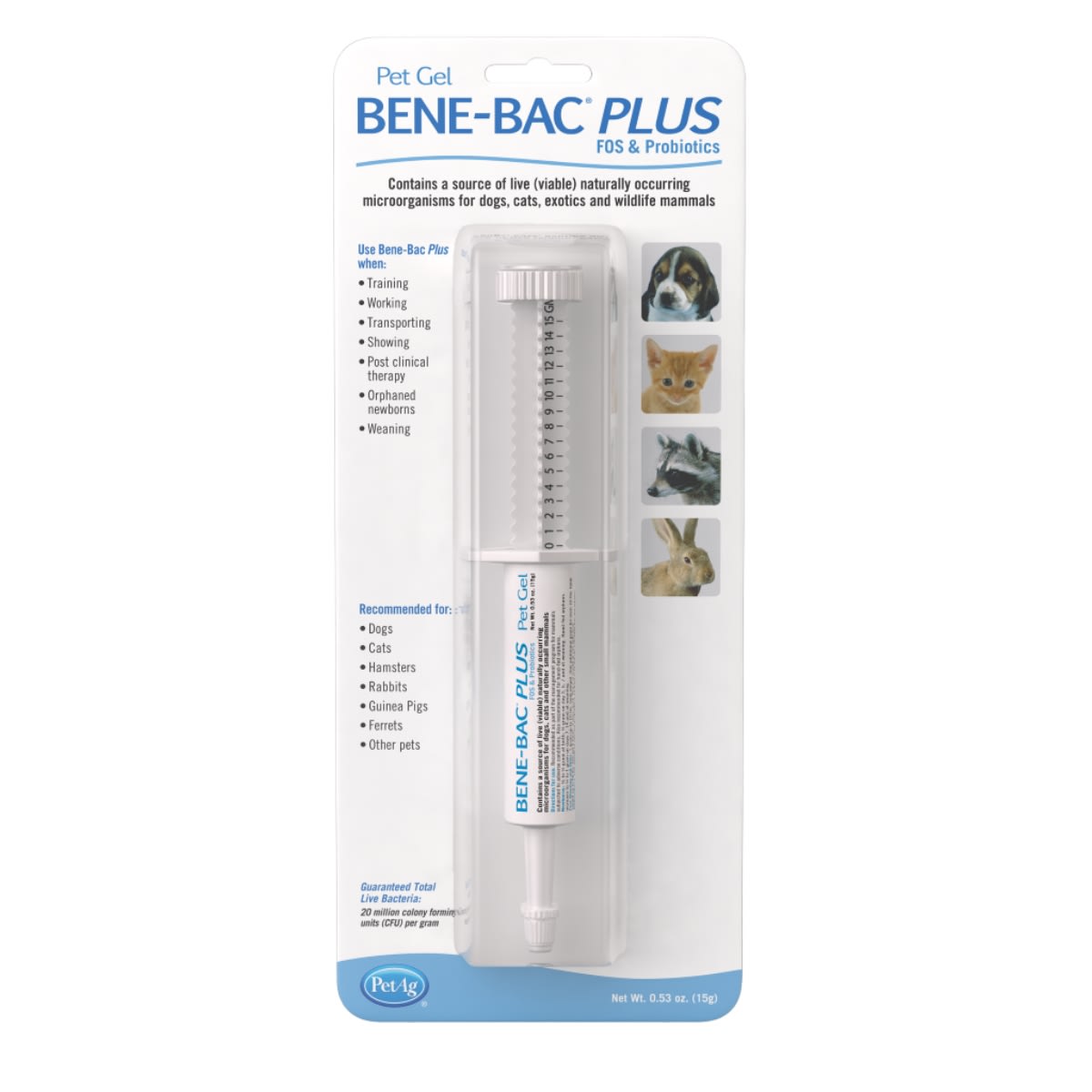 PET AG BENE BAC 15 G1