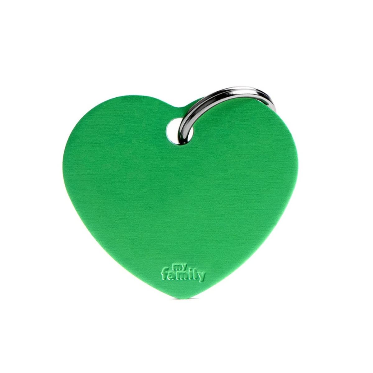PLACA BASIC ALUMINUM BIG HEART7