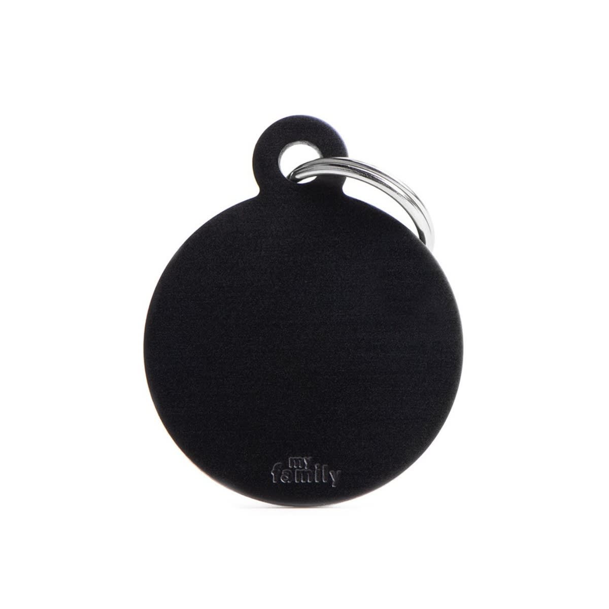 PLACA BASIC ALUMINUM BIG ROUND1