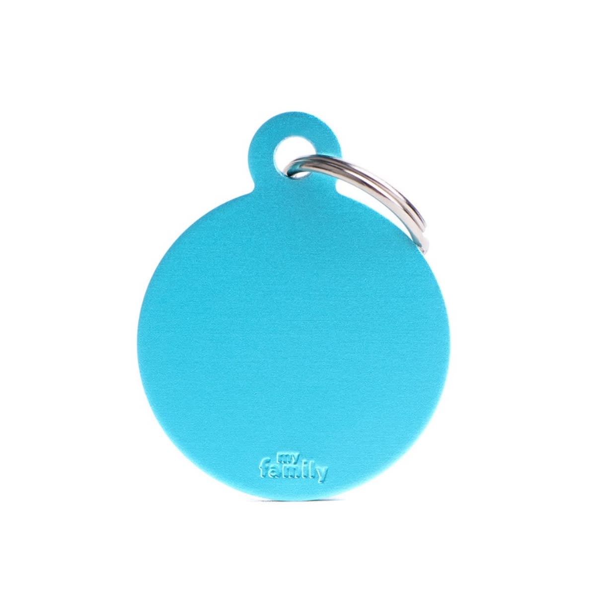 PLACA BASIC ALUMINUM BIG ROUND9