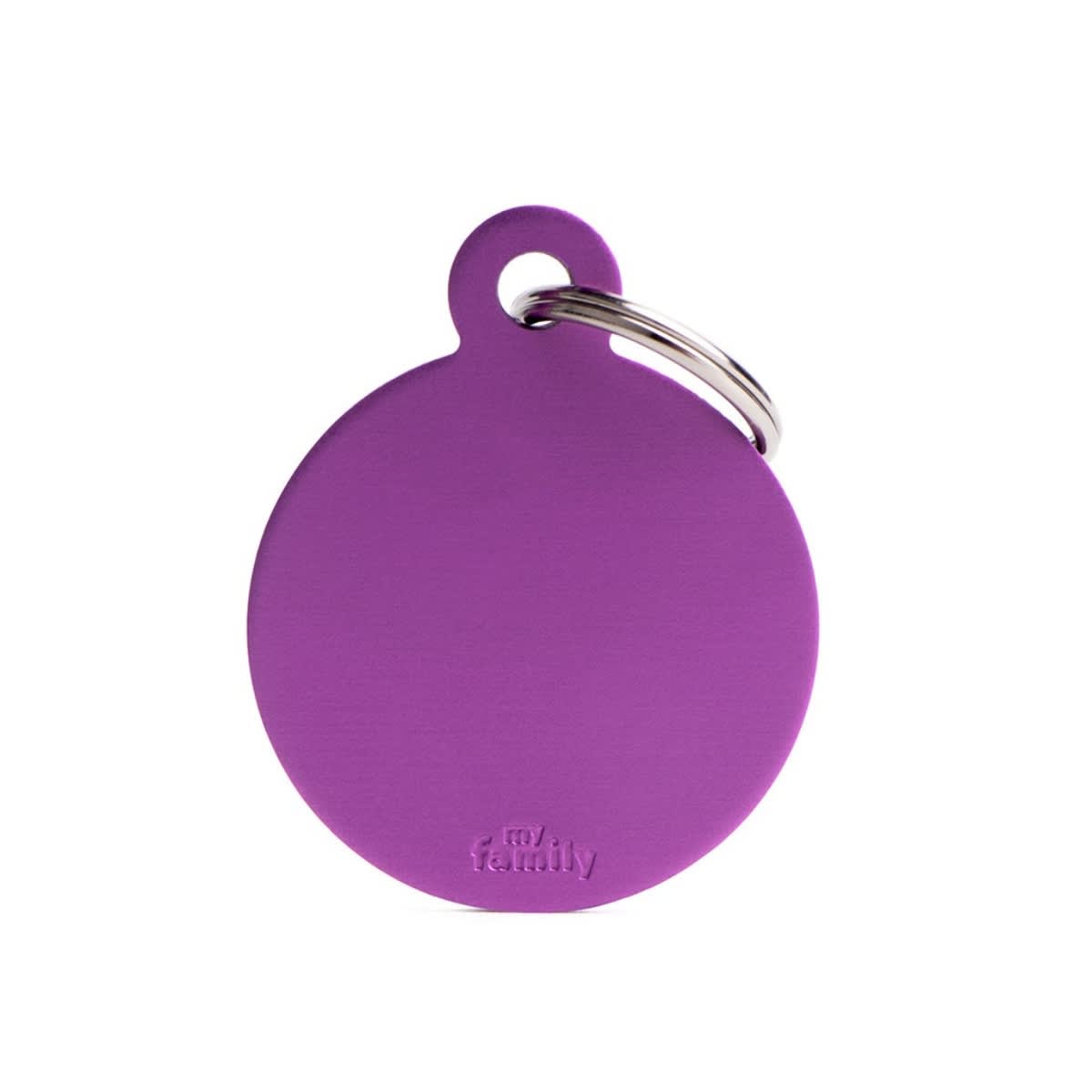 PLACA BASIC ALUMINUM BIG ROUND5