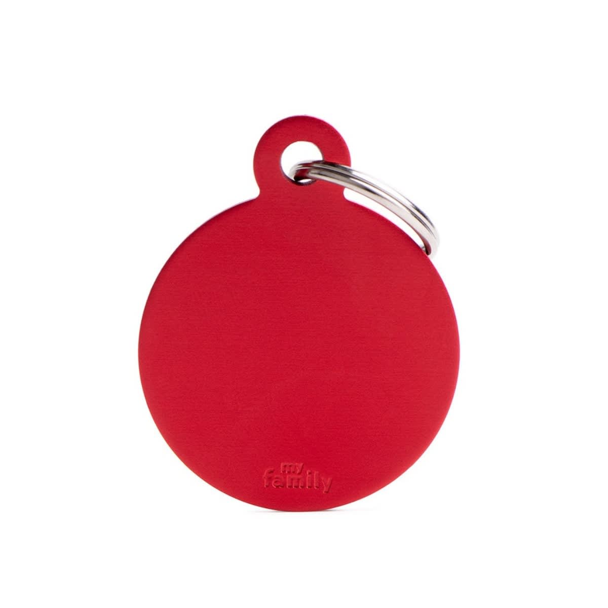 PLACA BASIC ALUMINUM BIG ROUND3