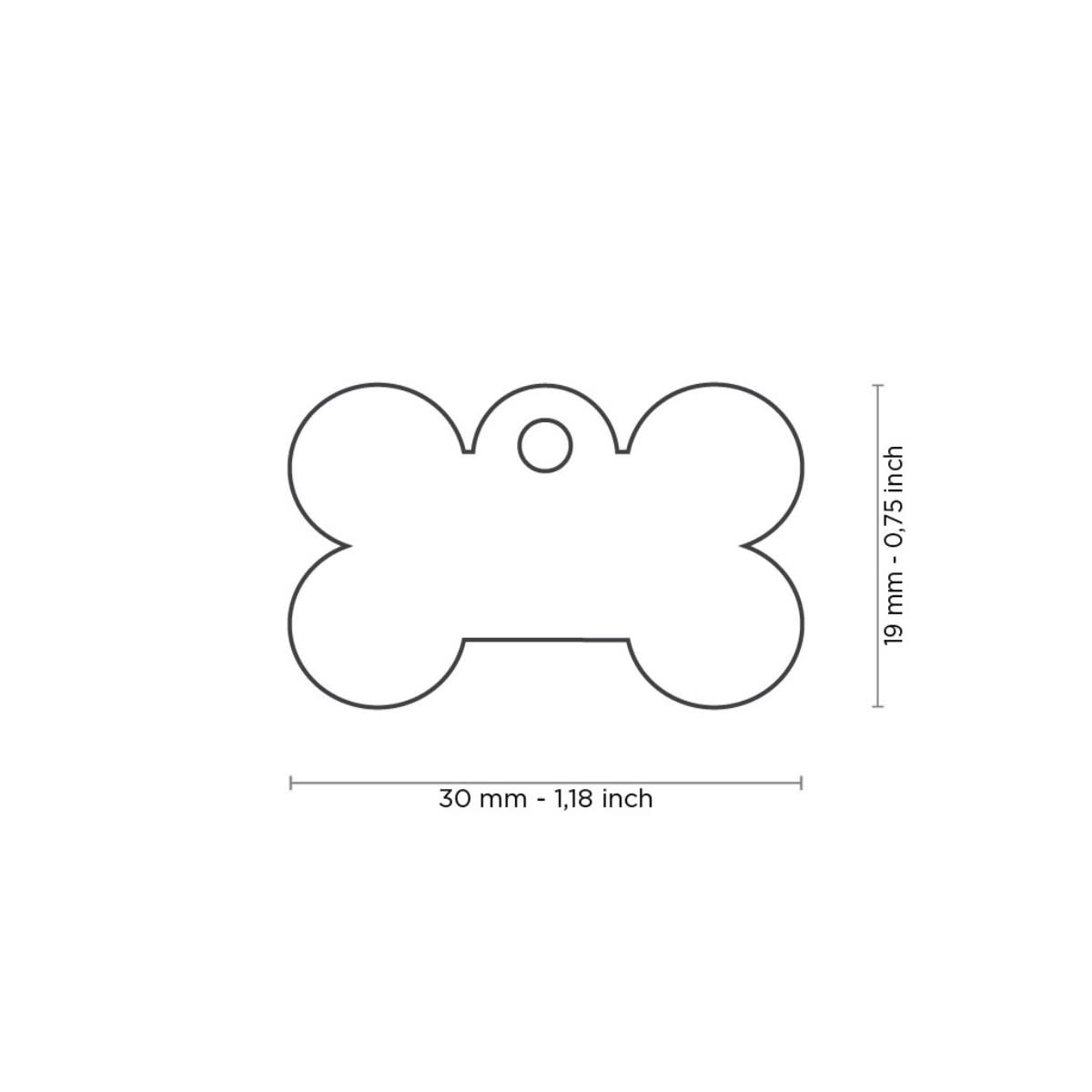 PLACA BASIC ALUMINUM SMALL BONE10