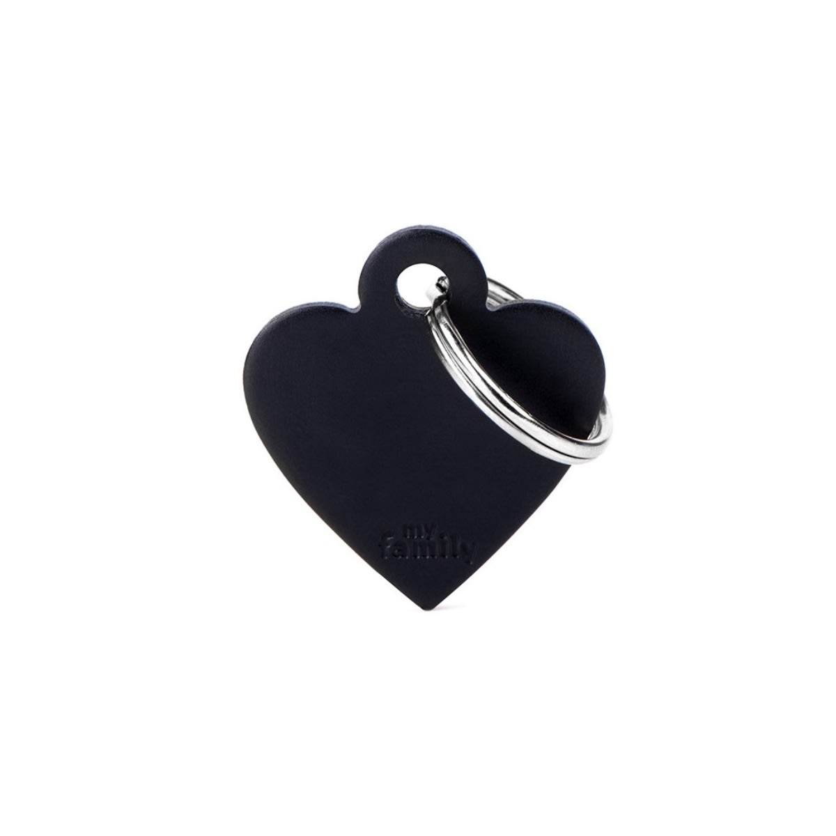 PLACA BASIC ALUMINUM SMALL HEART3