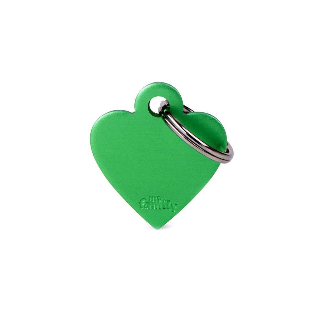 PLACA BASIC ALUMINUM SMALL HEART5