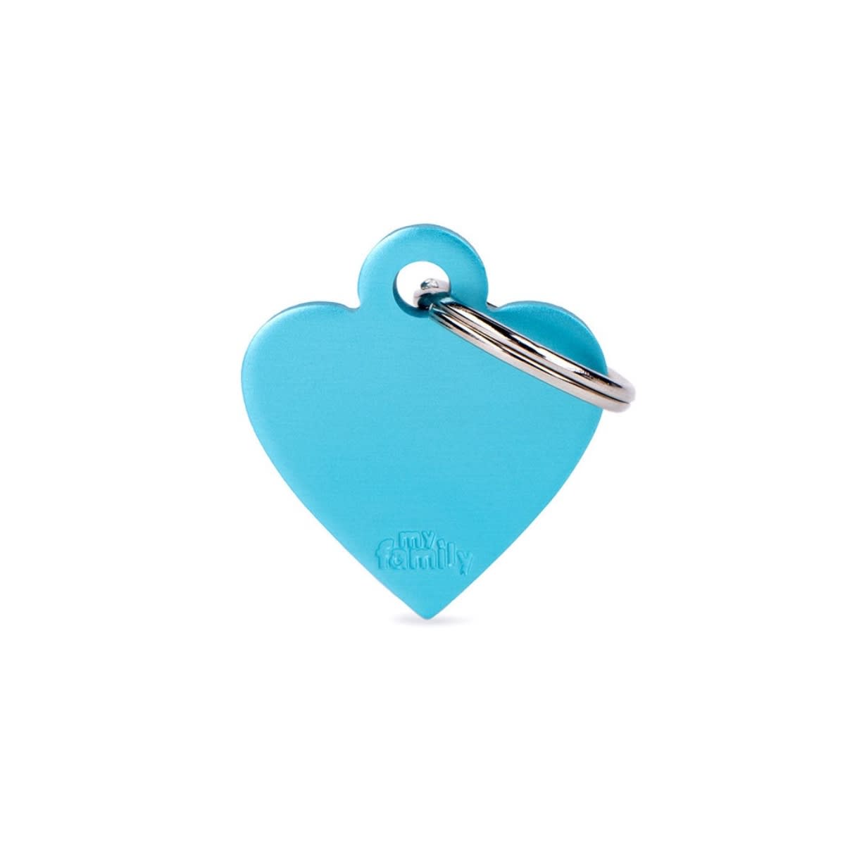 PLACA BASIC ALUMINUM SMALL HEART8