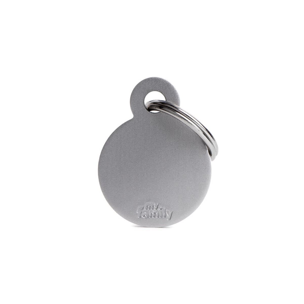 PLACA BASIC ALUMINUM SMALL ROUND6