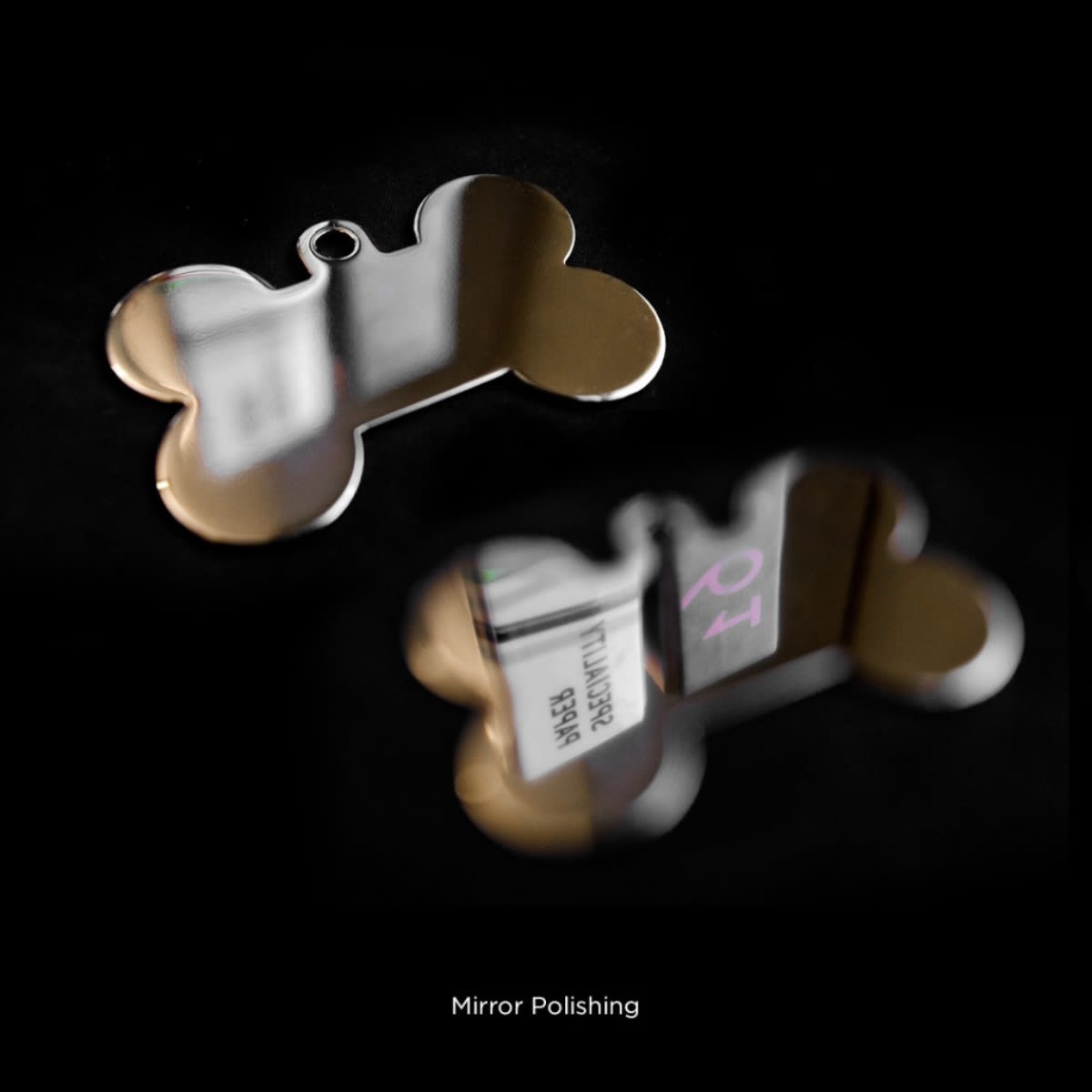 PLACA BASIC CHROME XL BONE CHROMED BRASS (MFXL09)3