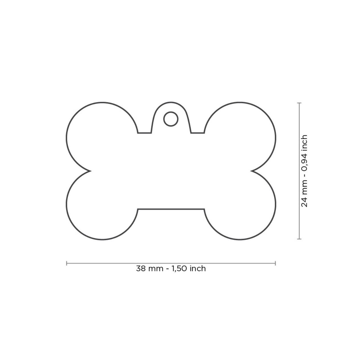 PLACA BASIC HANDMADE HUESO GRANDE6