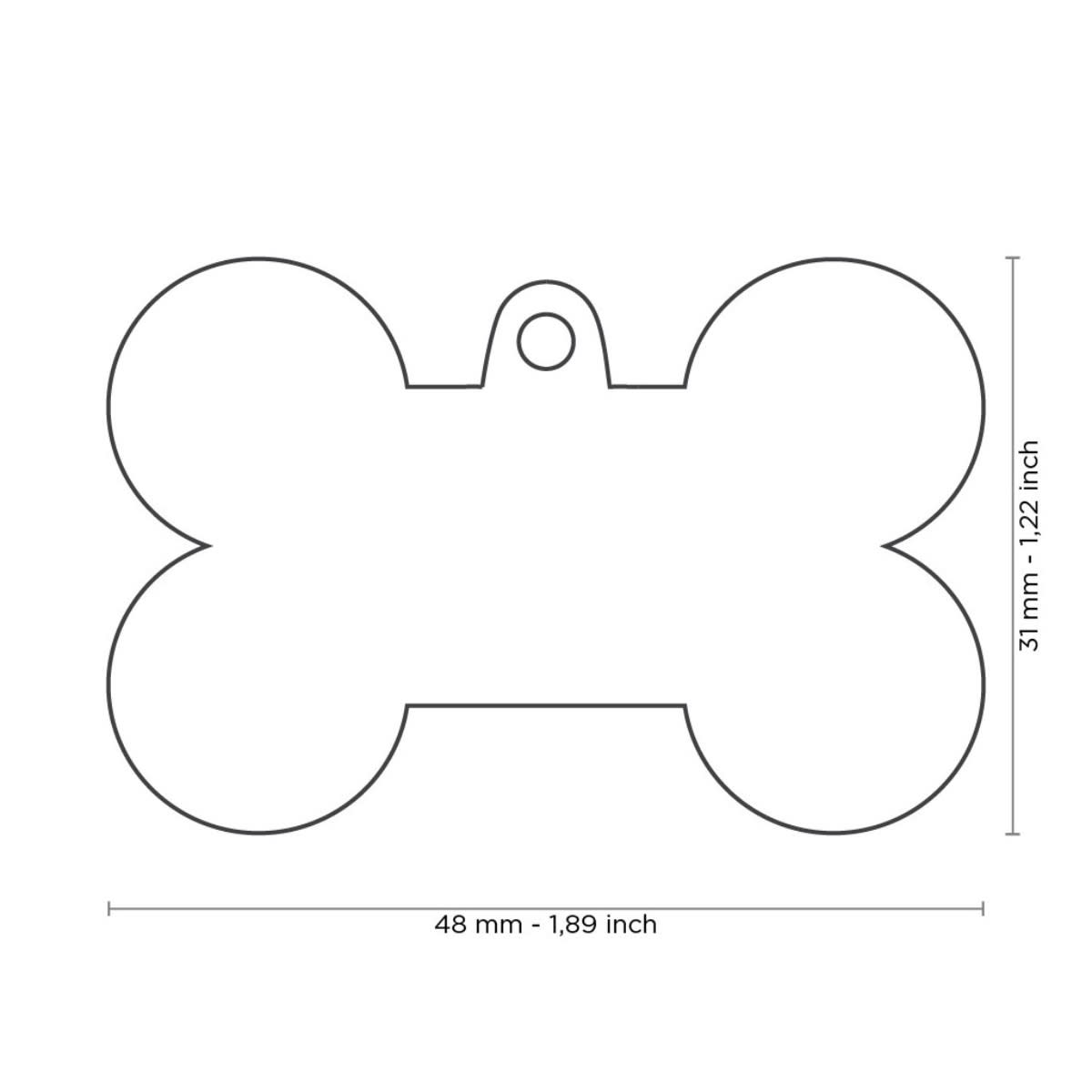 PLACA BASIC HANDMADE HUESO XL3