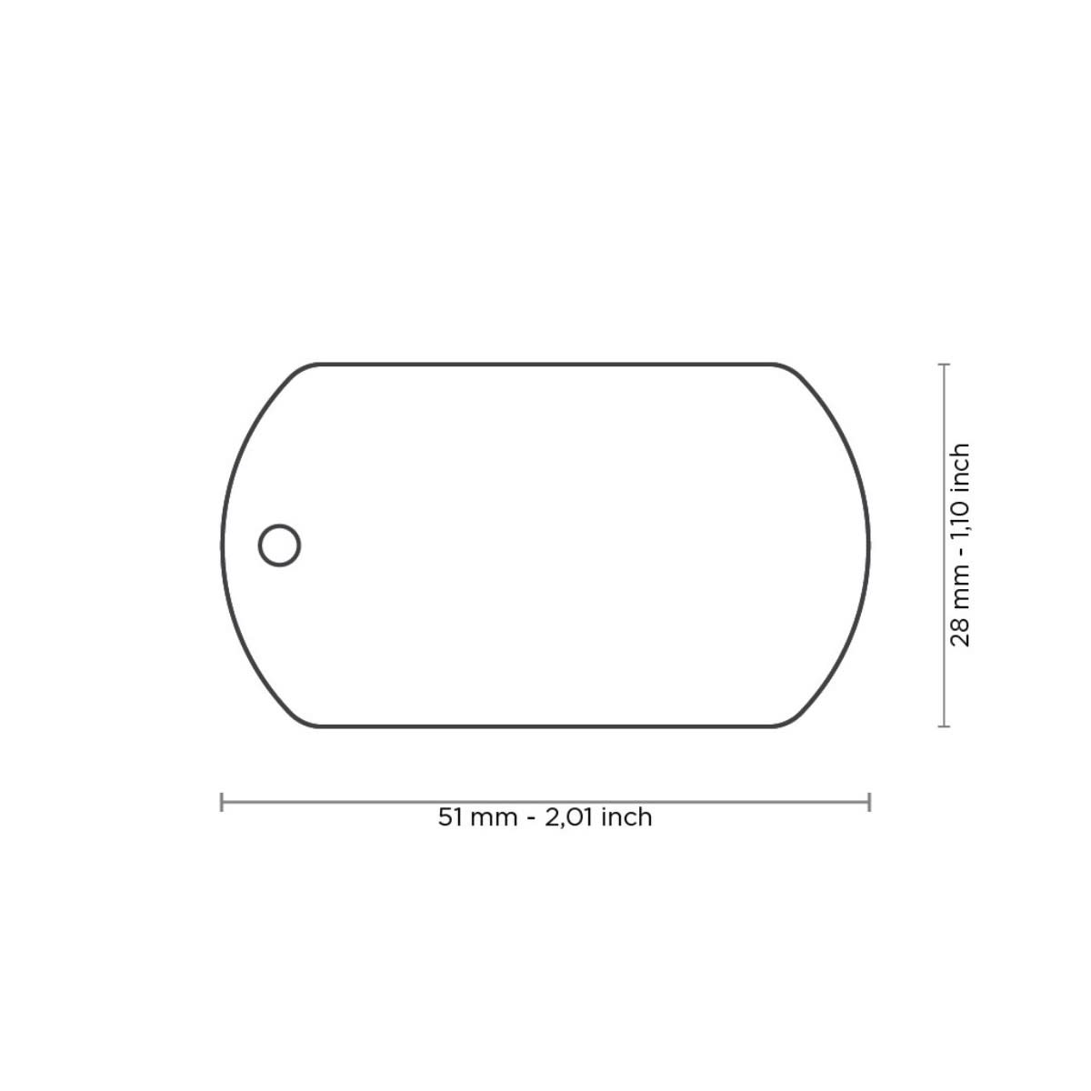 PLACA BASIC MILITARY BIG (MFB43N)3
