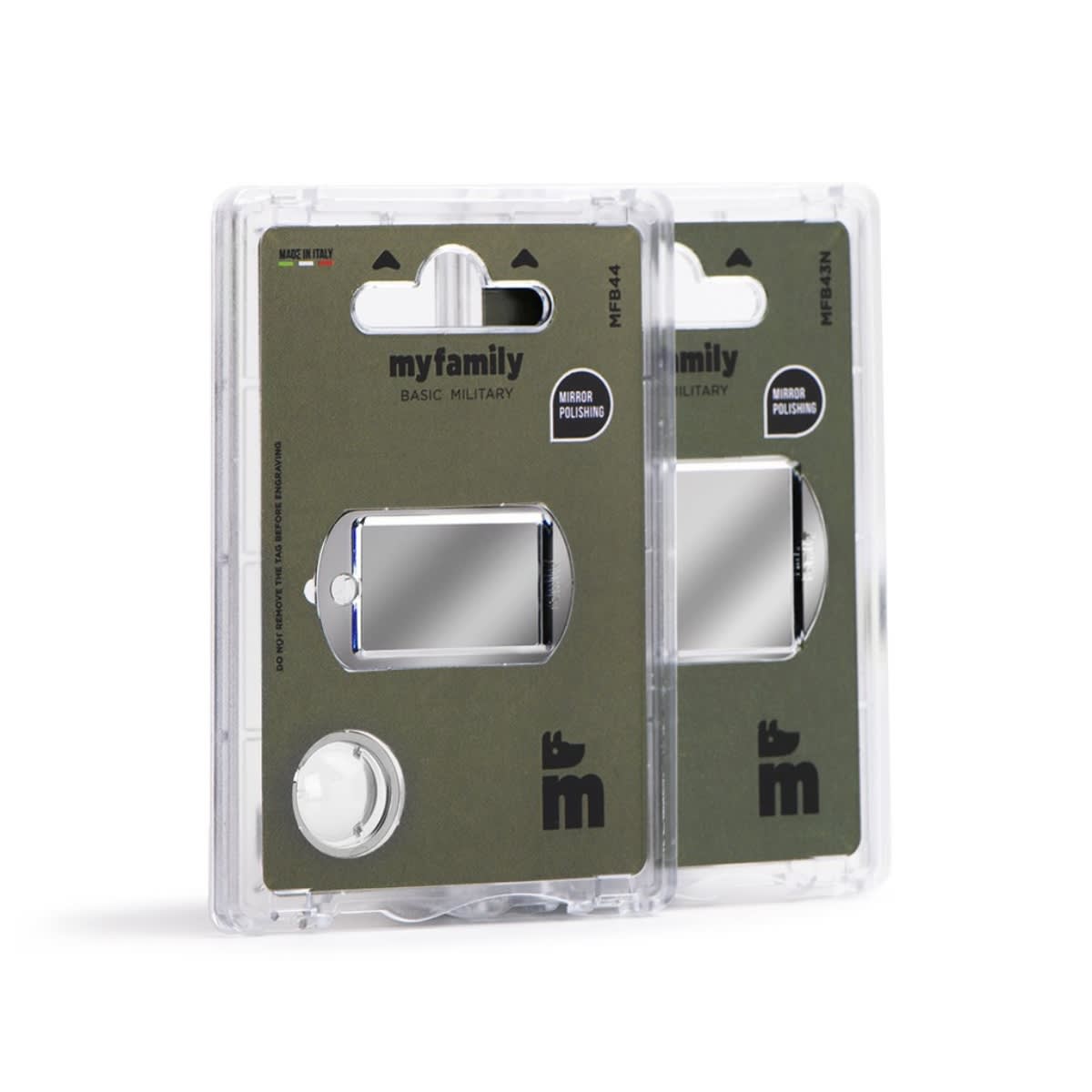 PLACA BASIC MILITARY SMALL (MFB44)2