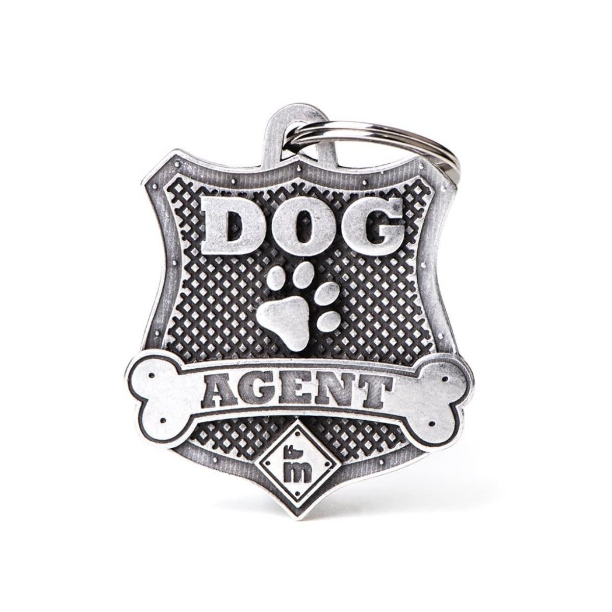 PLACA BRONX DOG AGENT (BHDOGAGENT)1