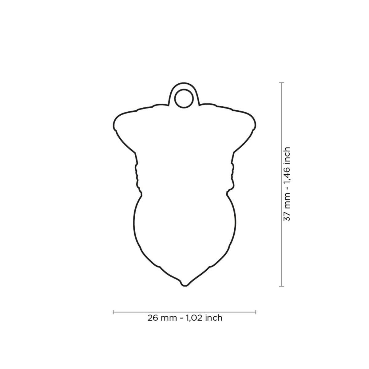 PLACA FRIENDS SCHNAUZER (MF27NGREY)4