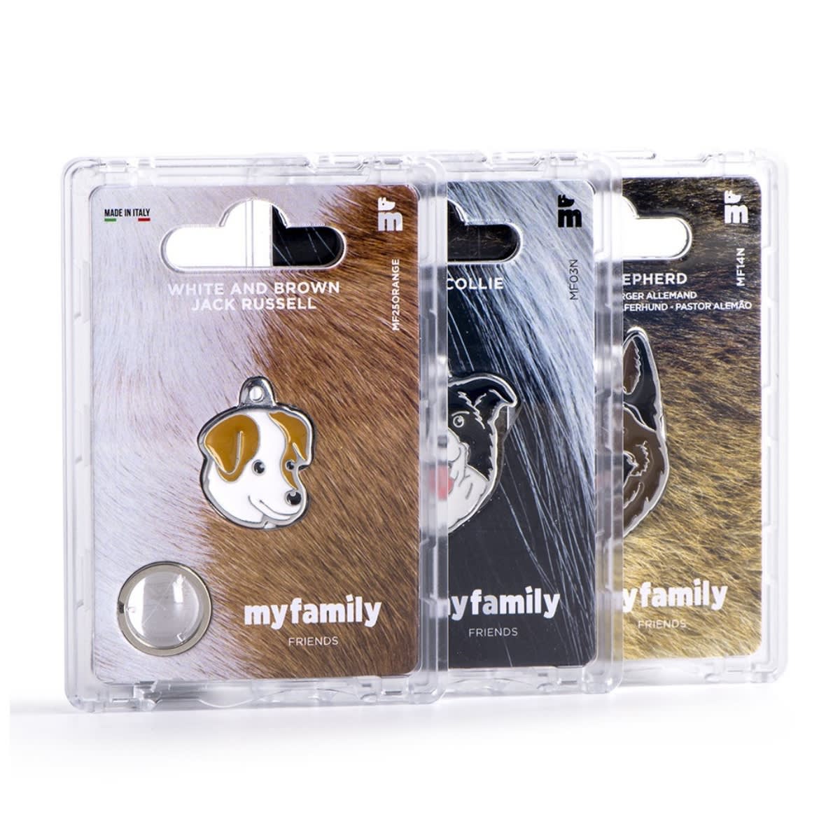 PLACA FRIENDS SHIH TZU GRIS (MF16NGREY)2
