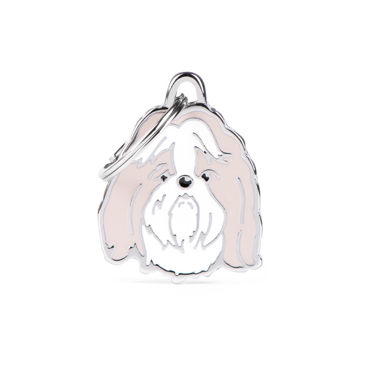 PLACA FRIENDS SHIH TZU GRIS (MF16NGREY)1
