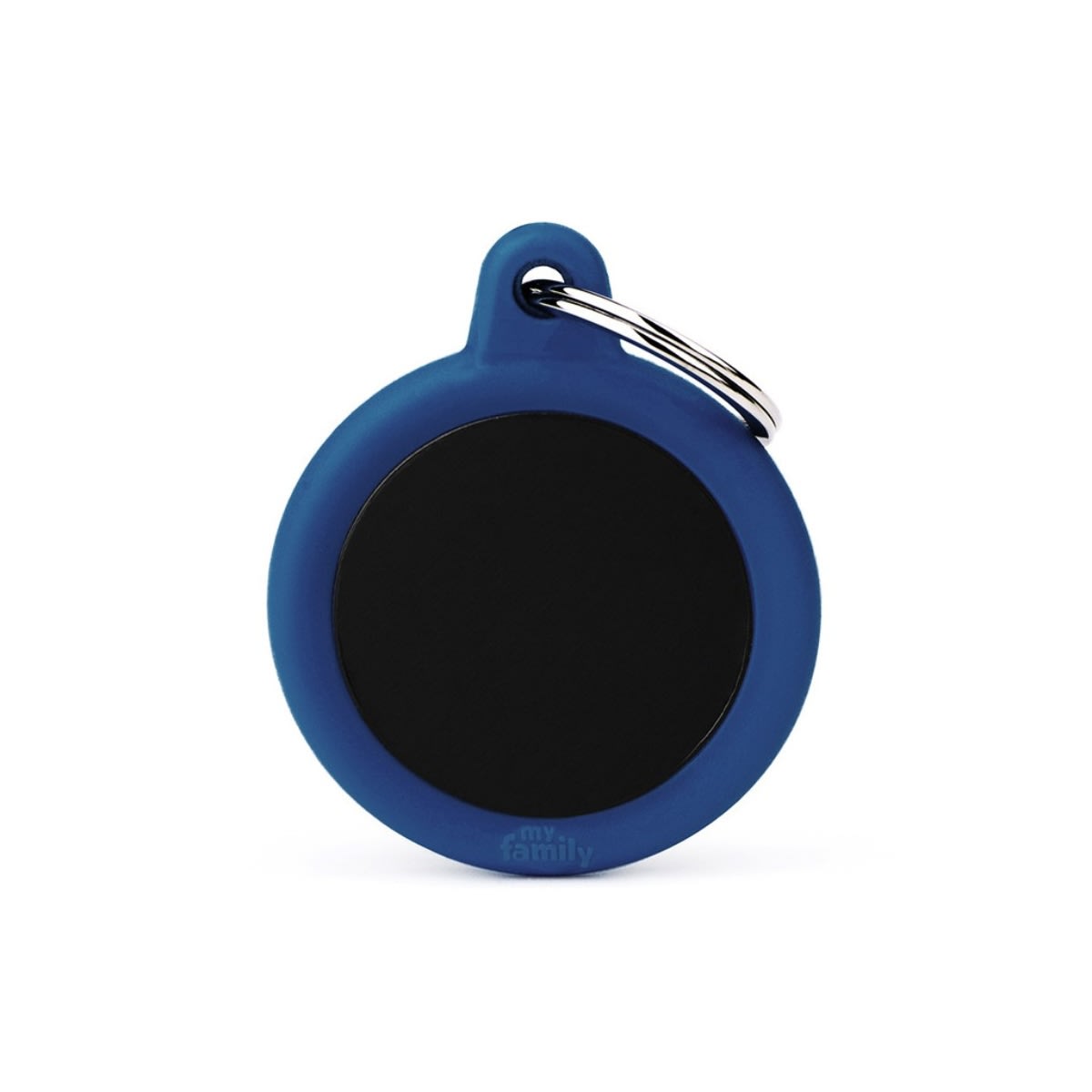 PLACA HUSHTAG ALUMINIUM CIRCLE WITH RUBBER8