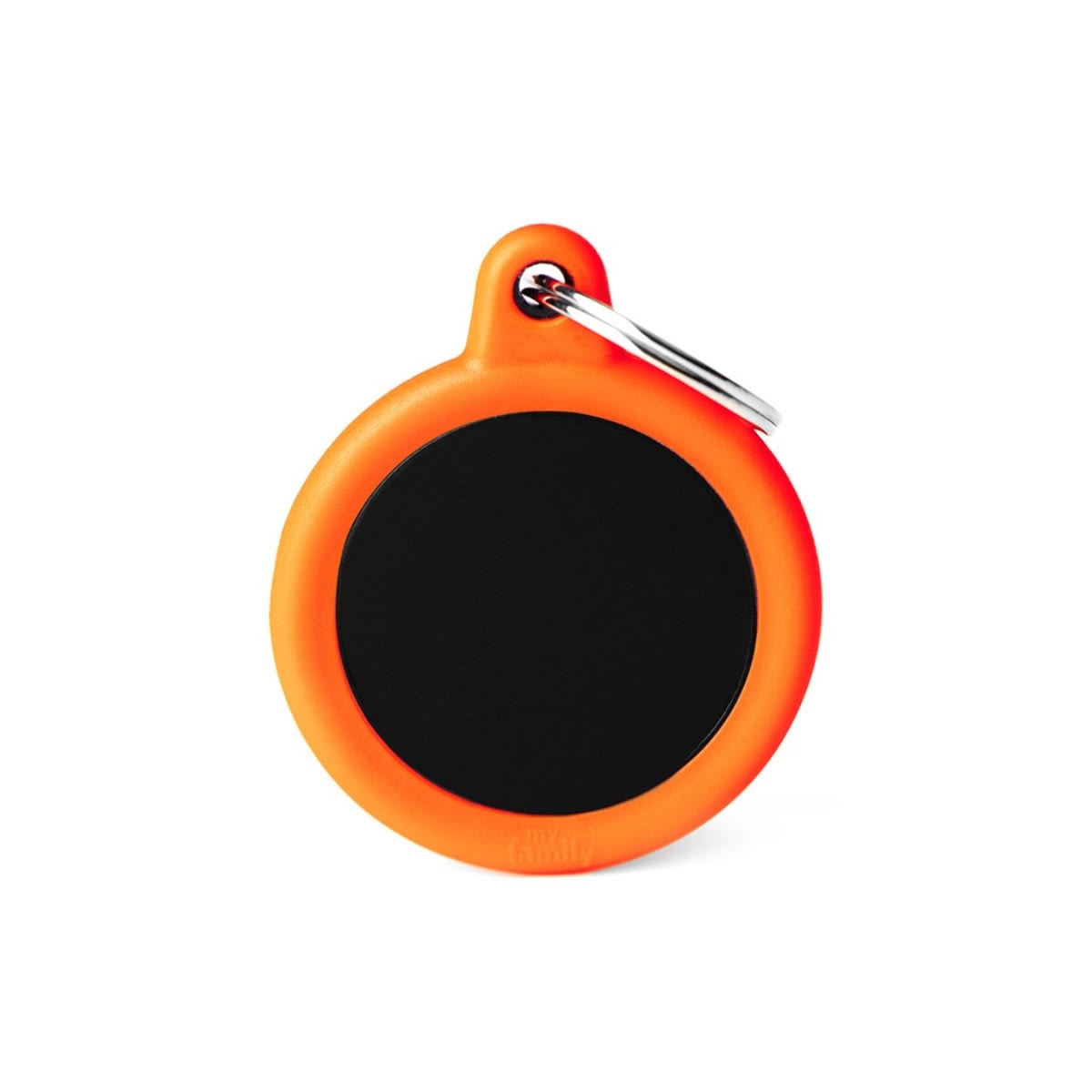 PLACA HUSHTAG ALUMINIUM CIRCLE WITH RUBBER6