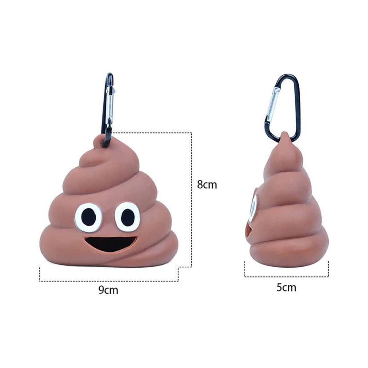 PORTA BOLSAS EMOJI DE POPO2