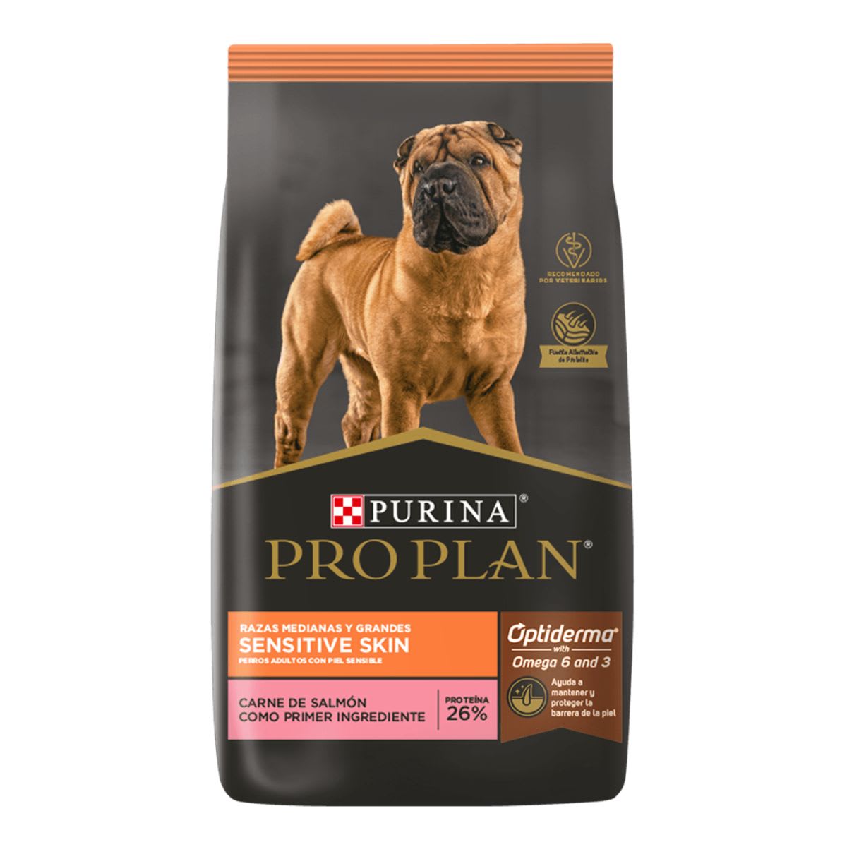 Pro Plan Sensitive Skin raza mediana y grande 15 kg1