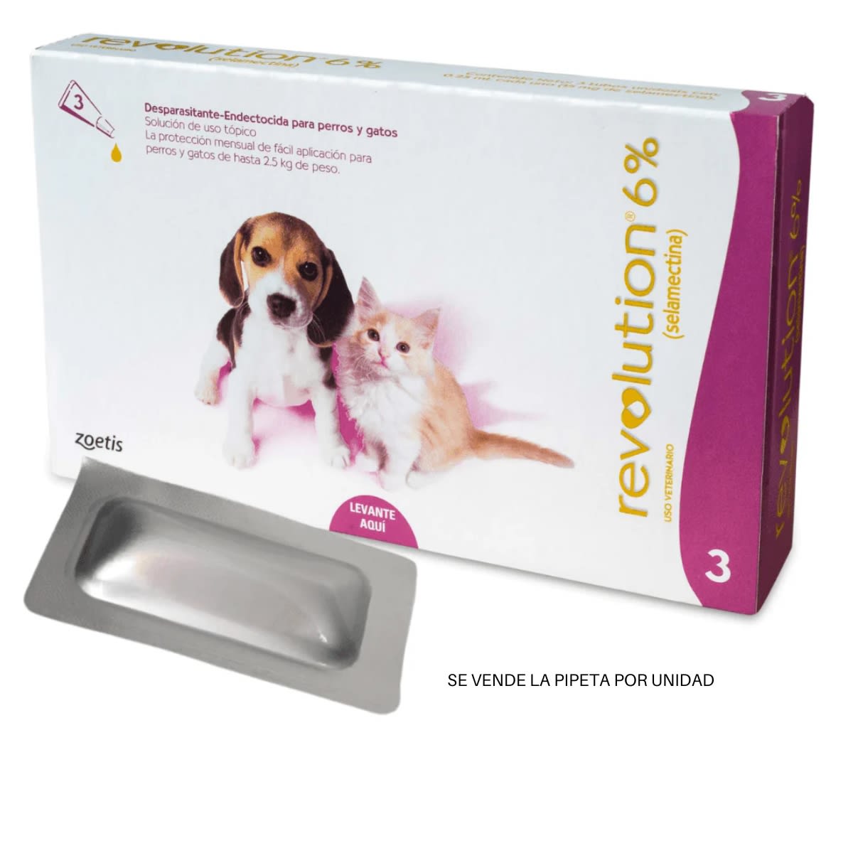 Revolution 6% para gatos y cachorros2