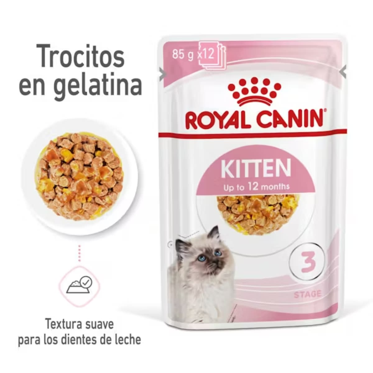 ROYAL CANIN CAT FHN KITTEN JELLY SACHET 85 G3