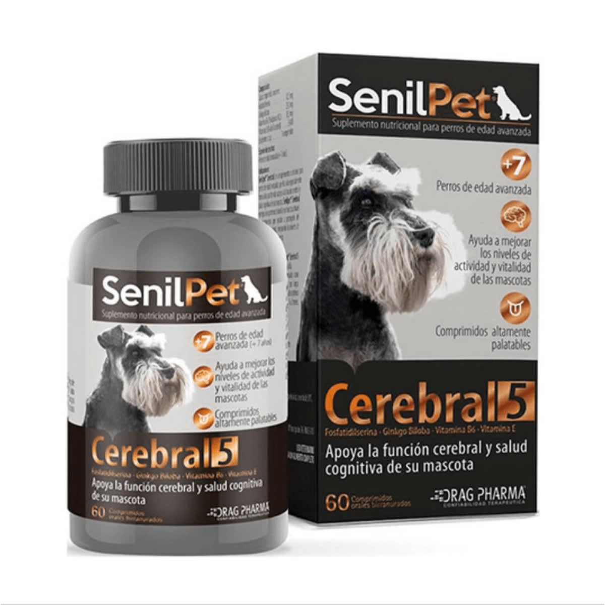 Senilpet Cerebral 5 60 tabs1