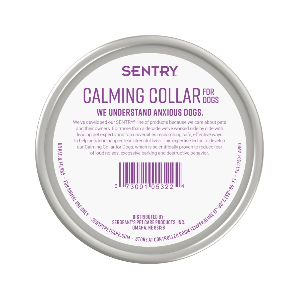 SENTRY CALMING COLLAR DOG2
