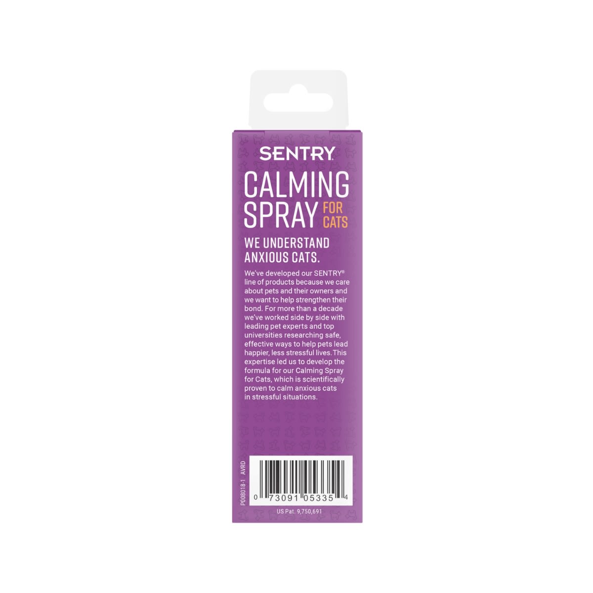 SENTRY CALMING SPRAY CAT2