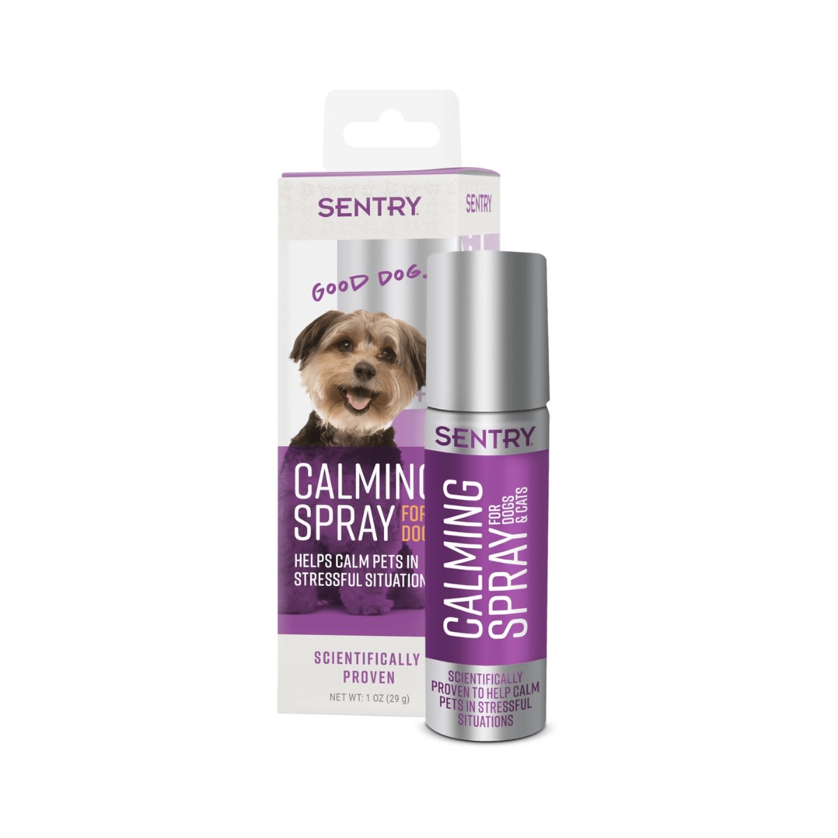 SENTRY CALMING SPRAY DOG3
