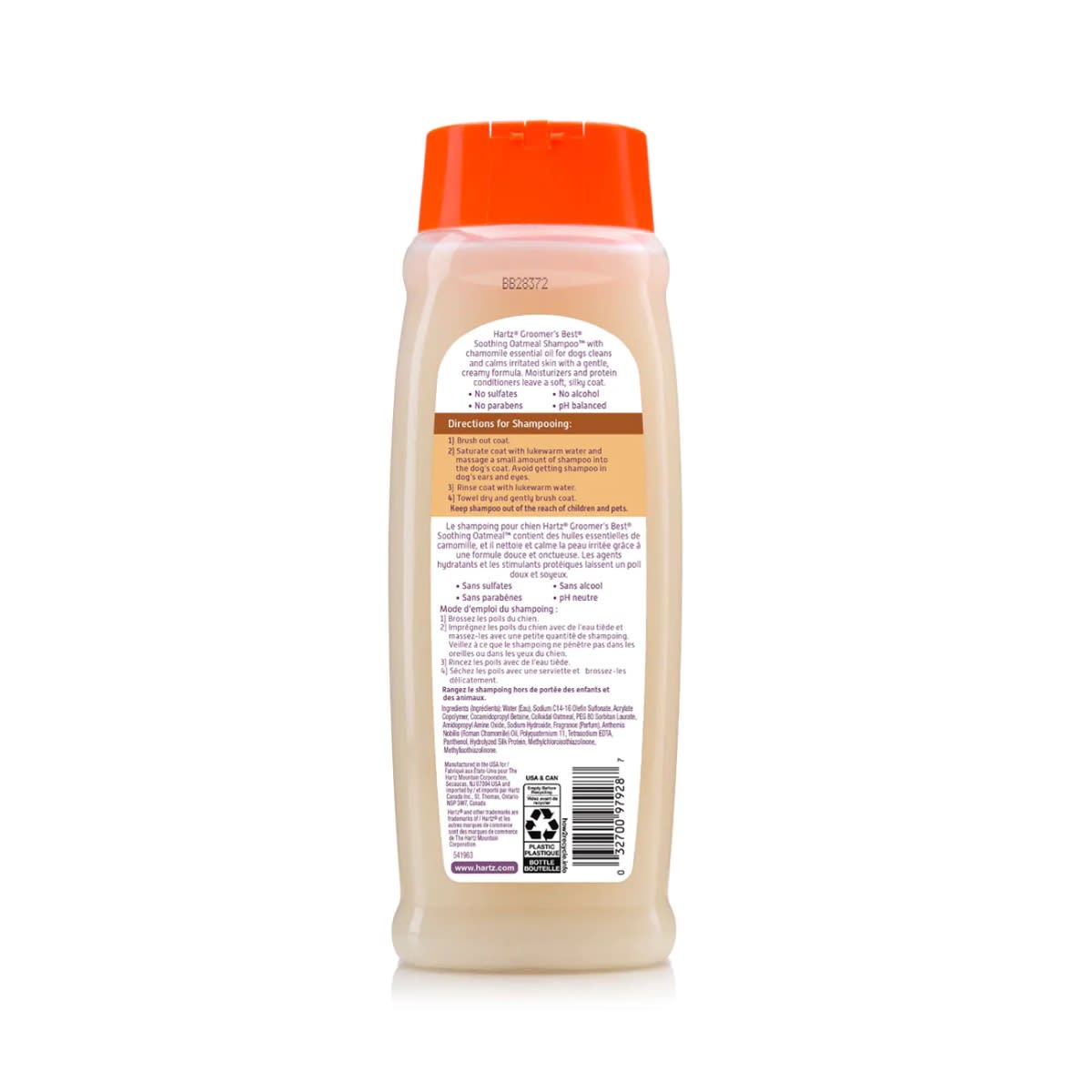 Shampoo Hartz Avena x 532 ml (18 oz)2