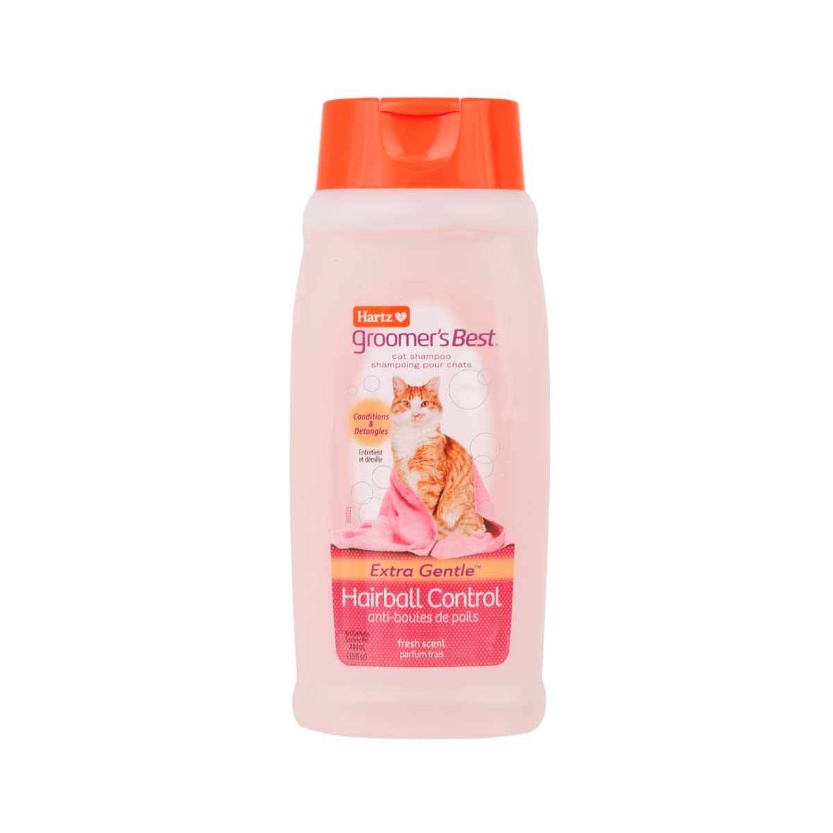 Shampoo Hartz Groomers Best Hairball Control for Cats1