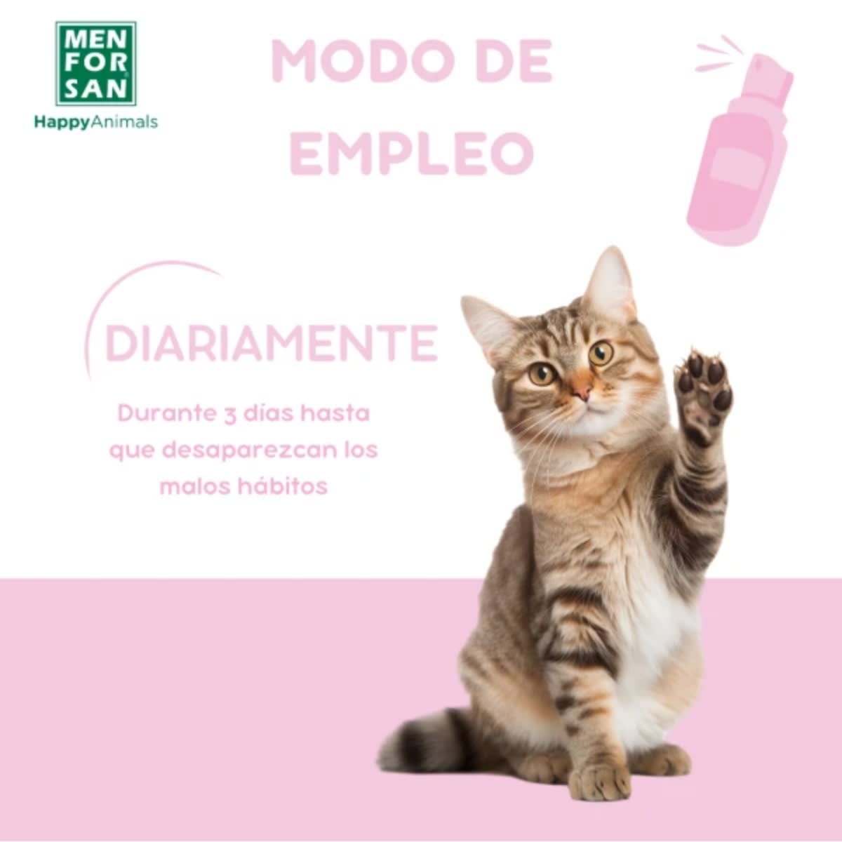 SPRAY MEN FOR SAN ANTIARAÑAZOS PARA GATOS 60 ML3