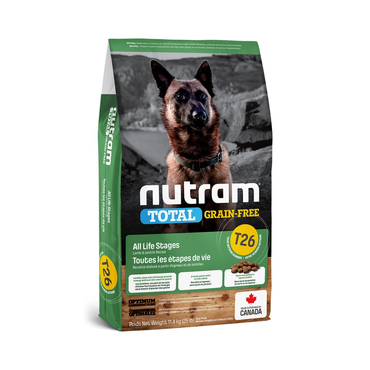Nutram T26 Total Grain free Allergy Lamb Adult Dog2