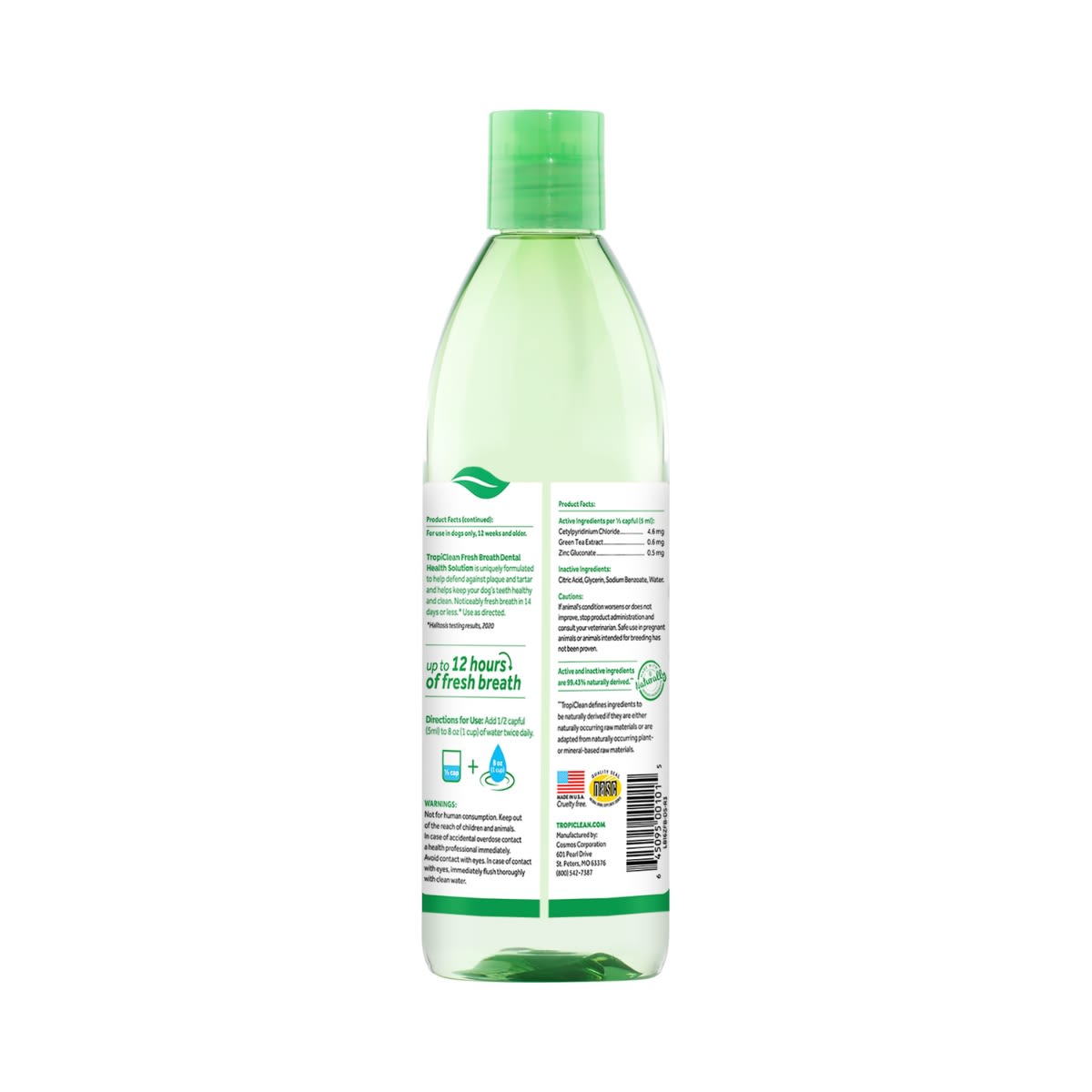 Tropiclean Aditivo para el agua para perros2