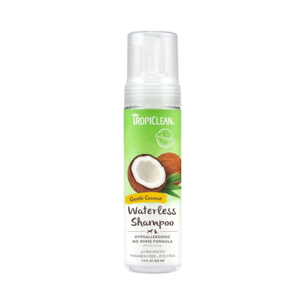 Tropiclean Shampoo seco hipoalergenico 220 ml1