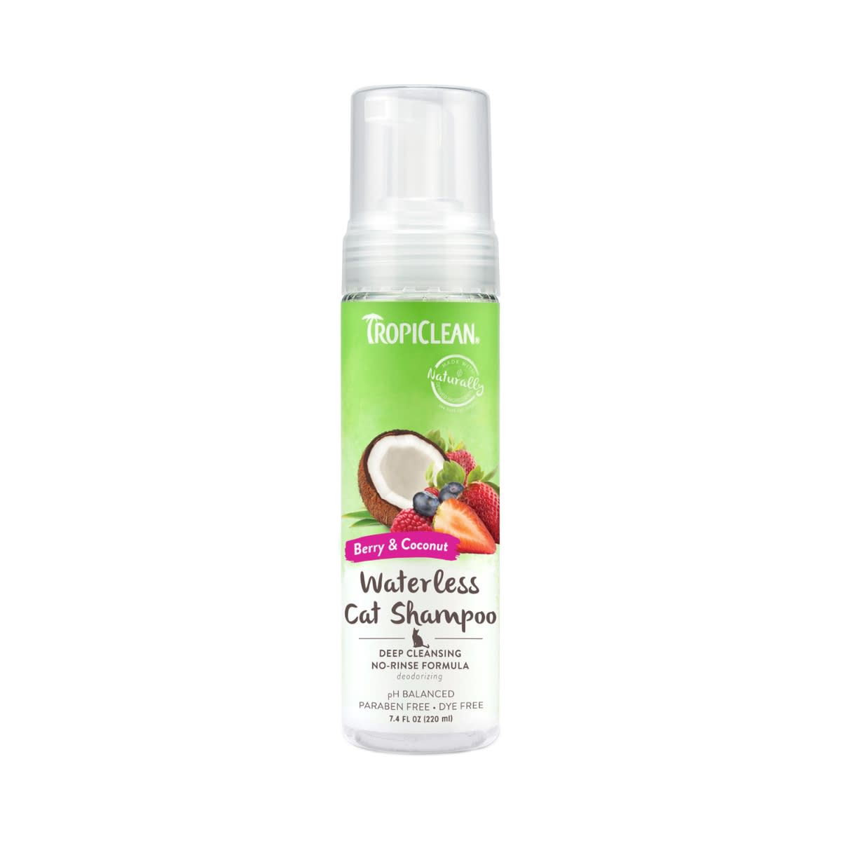 Tropiclean Shampoo seco para gatos 220 ml1