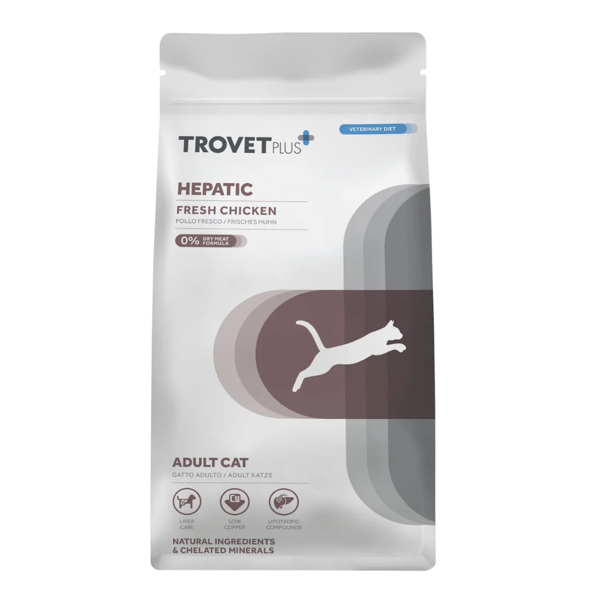 Trovet Plus Cat Hepatic Vet Diet 2.5 kg1