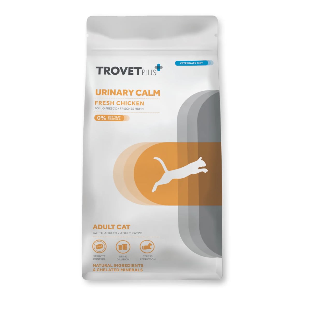 Trovet Plus Cat Urinary Calm Chicken Vet Diet 2.5 kg1
