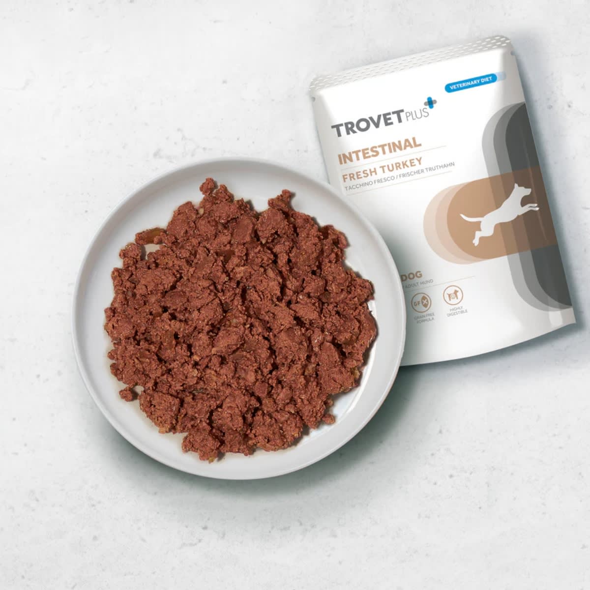 Trovet Plus Dog Intestinal Turkey Vet Diet 300 g2