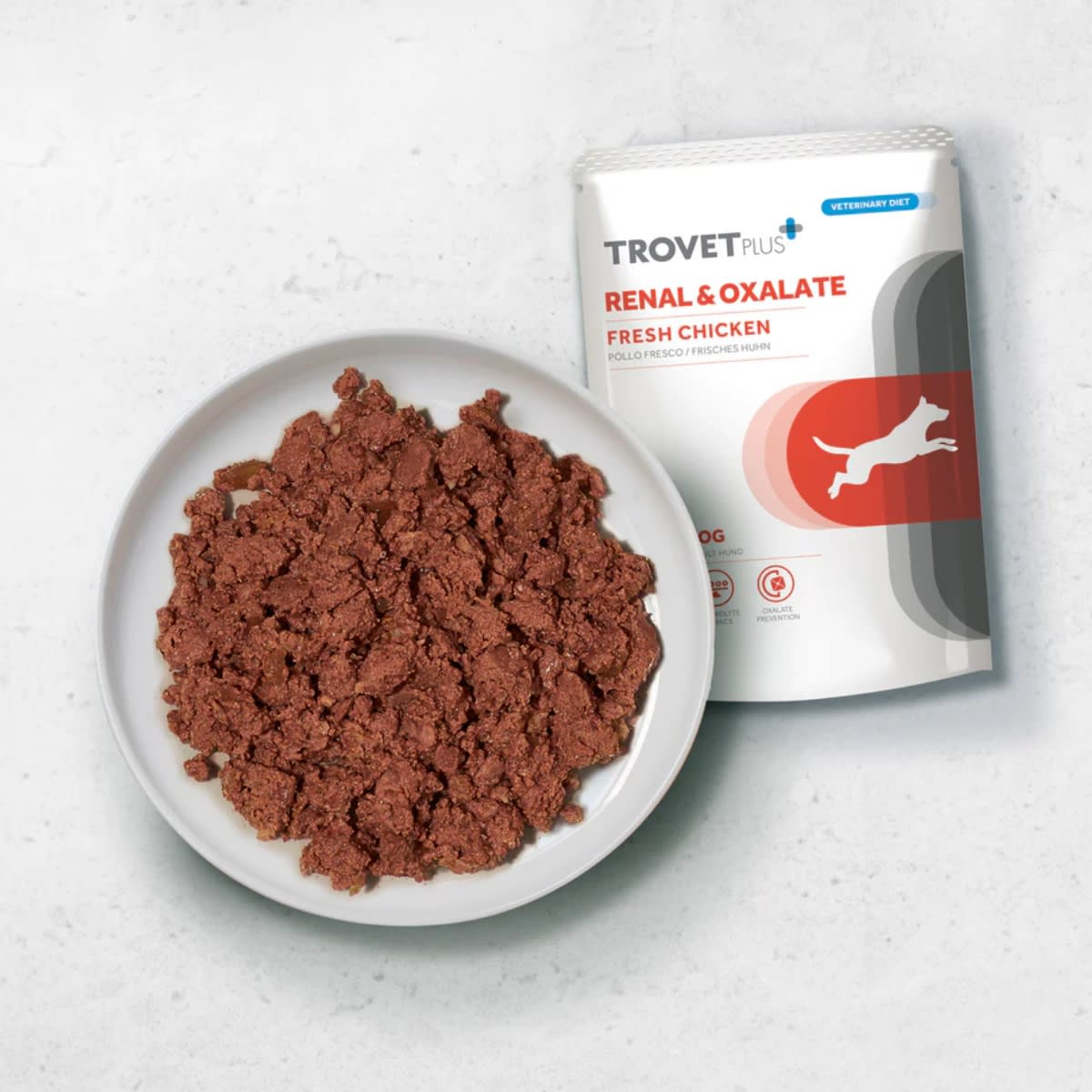 Trovet Plus Dog Renal Oxalate Chicken Vet Diet 300 g2