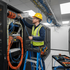 Instalación de Cableado Estructurado y Fibra Óptica para Empresas