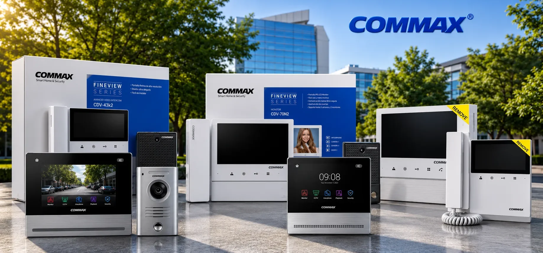 VIDEOPORTERO COMMAX